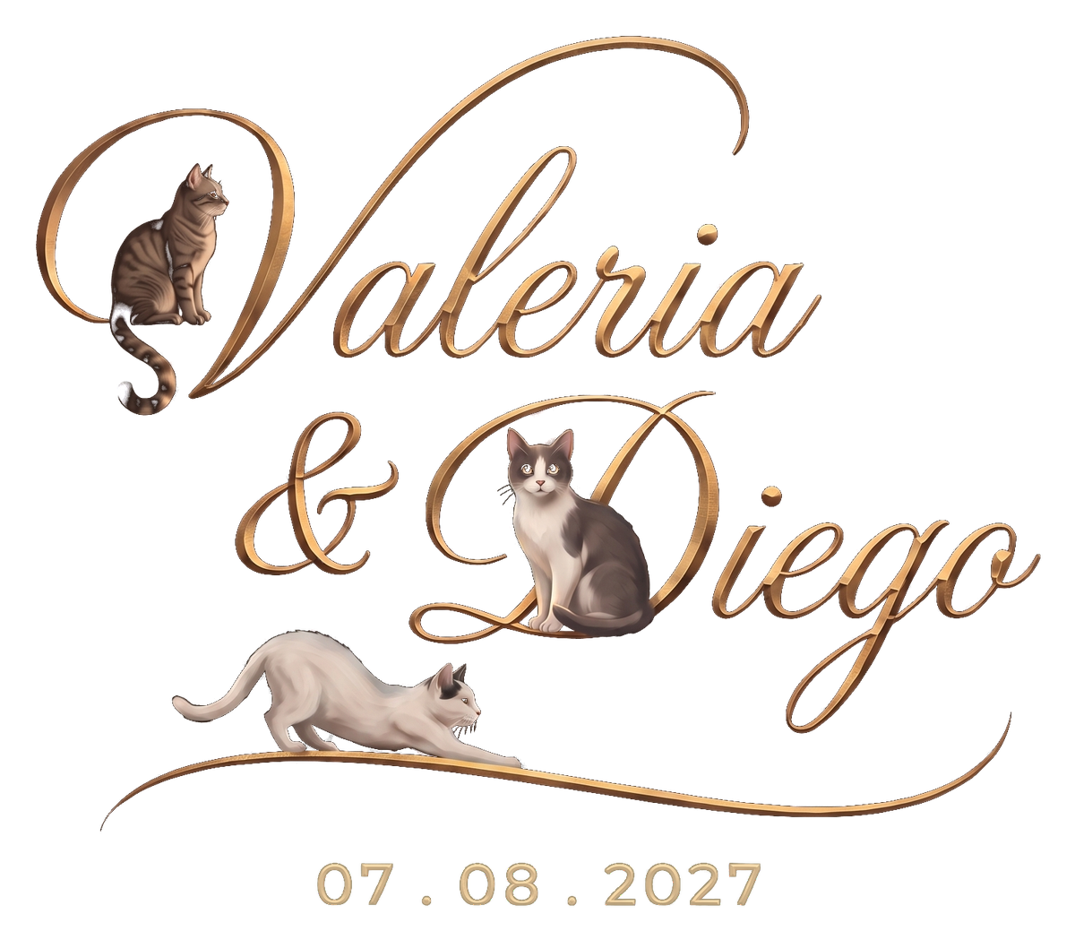 Valeria & Diego, 7 agosto 2027